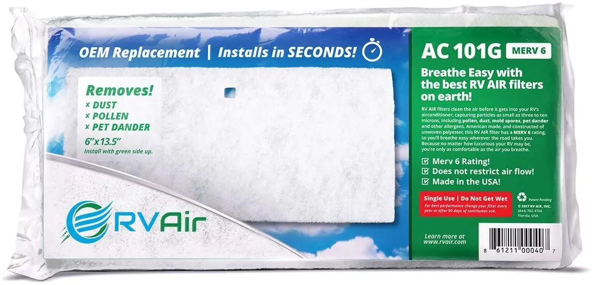 RVAIR FILTER COLEMAN AC 101G